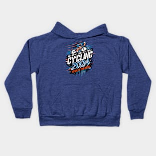 Olympic Cycling 2024 Pedal to the Metal Kids Hoodie